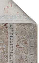 BABIL BBL 02 GREY  Yumuşak Dokulu Vintage Esintilere Sahip Over-dyed Sık Dokuma Salon Halısı