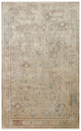 BABIL BBL 03 BEIGE  Yumuşak Dokulu Vintage Esintilere Sahip Over-dyed Sık Dokuma Salon Halısı