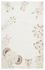 BAMBINO BMB 04 CREAM BEIGE  Pastel Renkli Hav ve Toz Vermeyen Çocuk Halısı