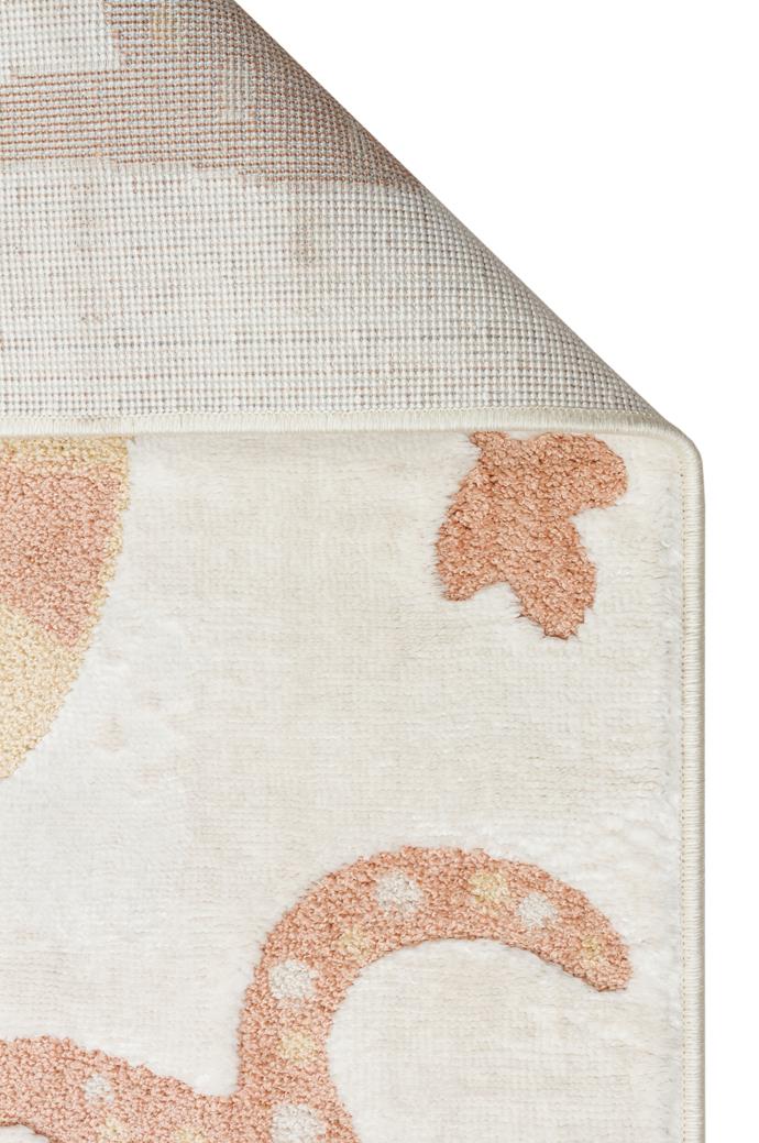 BAMBINO BMB 06 CREAM MULTY  Pastel Renkli Hav ve Toz Vermeyen Çocuk Halısı