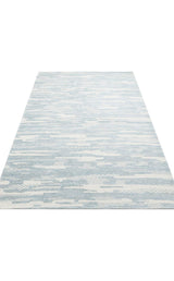 BIGA BG 01 BLUE  Hav Toz Vermez Kaymaz Tabanlı İnce Dokuma Modern Halı