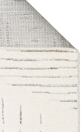 BOHEME BHM 02 WHITE BLACK  Kolay Kullanımlı Yumuşak Dokulu Modern İskandinav Halı