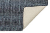 BROOKLYN BRK 01 ANTRASIT SILVER  Hasır Görünümlü Kaymaz Renkli Dokuma Modern Kilim