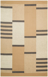 BROOKLYN BRK 14 NATURAL GREY  Hasır Görünümlü Kaymaz Renkli Dokuma Modern Kilim