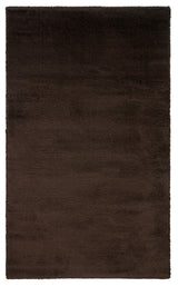 COMFORT 1006 BROWN  Kolay Kullanımlı Hav Toz Vermez Yumuşak Dokulu Modern Pofuduk Shaggy Halı