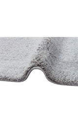 COMFORT 1006 GREY  Kolay Kullanımlı Hav Toz Vermez Yumuşak Dokulu Modern Pofuduk Shaggy Halı