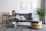 COMFORT 1006 GREY  Kolay Kullanımlı Hav Toz Vermez Yumuşak Dokulu Modern Pofuduk Shaggy Halı