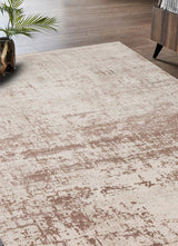 CORDOBA NEW DB 01 BEIGE NW  Parlak Yüksek Alçak Dokulu Modern Makine Halısı