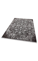 CORDOBA NEW DB 02 ANTRASIT GREY NW  Parlak Yüksek Alçak Dokulu Modern Makine Halısı