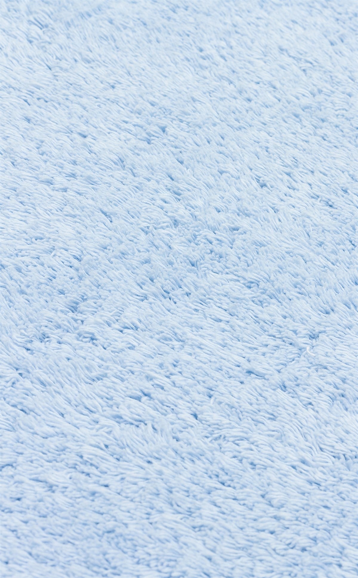 COTTON BOON CBN PLAIN BLUE Q  Yıkanabilir Kaymaz Tabanlı Naturel Pamuk Bebek Halısı