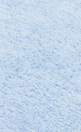 COTTON BOON CBN PLAIN BLUE Q  Yıkanabilir Kaymaz Tabanlı Naturel Pamuk Bebek Halısı