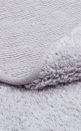 COTTON BOON CBN PLAIN GREY Q  Yıkanabilir Kaymaz Tabanlı Naturel Pamuk Bebek Halısı