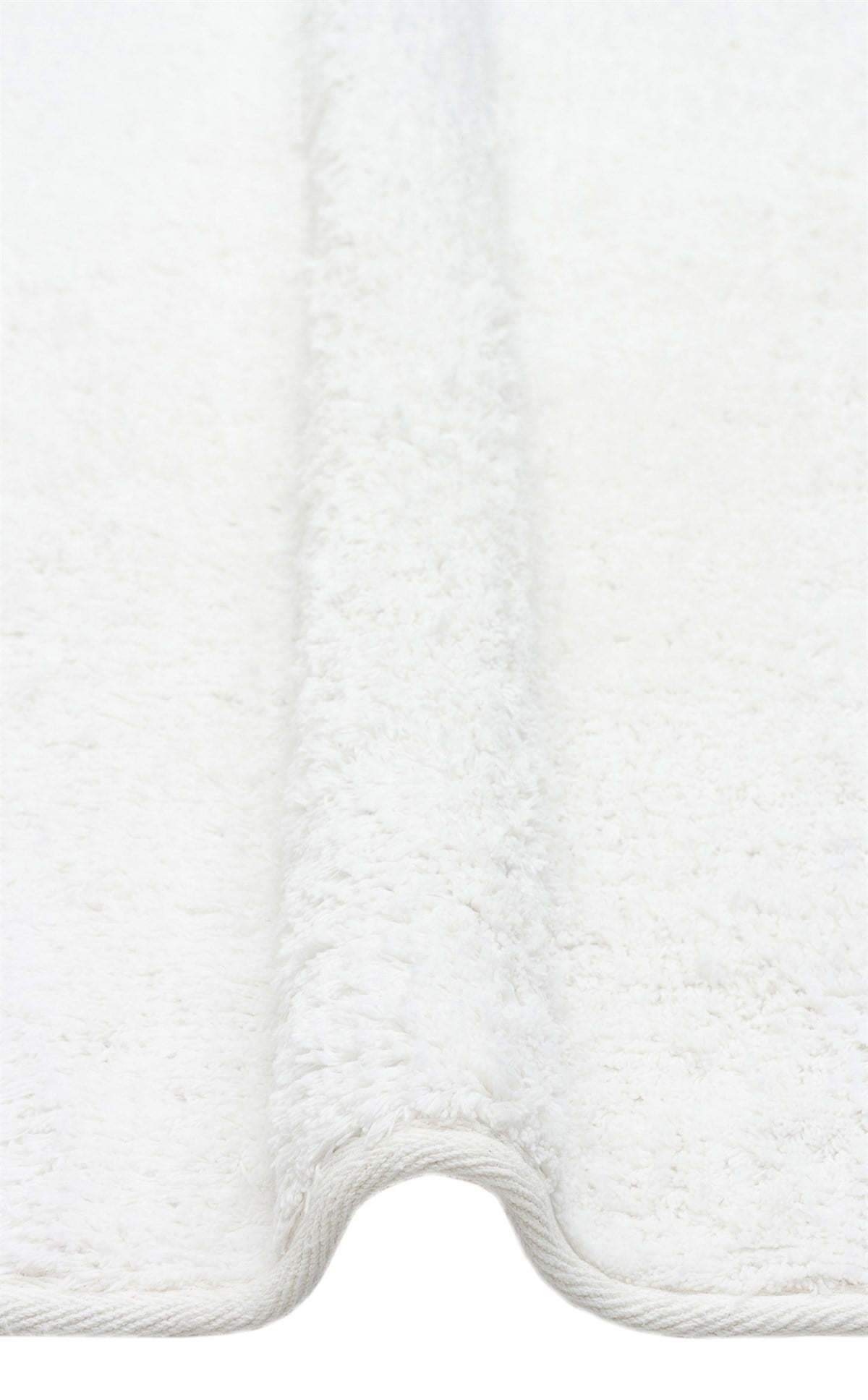 COTTON BOON CBN PLAIN WHITE Q  Yıkanabilir Kaymaz Tabanlı Naturel Pamuk Bebek Halısı
