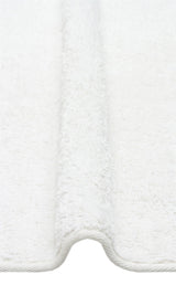 COTTON BOON CBN PLAIN WHITE Q  Yıkanabilir Kaymaz Tabanlı Naturel Pamuk Bebek Halısı