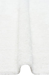 COTTON BOON CBN PLAIN WHITE  Yıkanabilir Kaymaz Tabanlı Naturel Pamuk Bebek Halısı