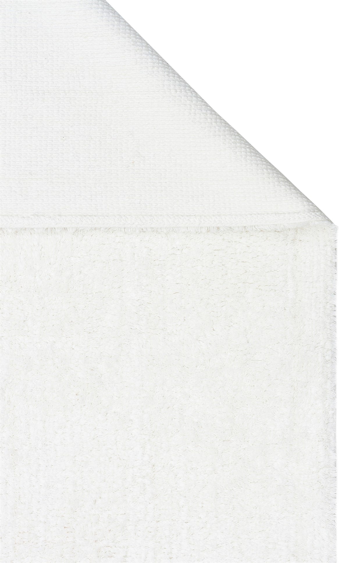 COTTON BOON CBN PLAIN WHITE  Yıkanabilir Kaymaz Tabanlı Naturel Pamuk Bebek Halısı