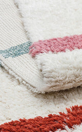COTTON BOON XW CBN 01 MULTY XW  Yıkanabilir Kaymaz Tabanlı Naturel Pamuk Bebek Halısı
