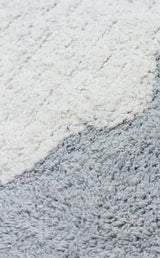 COTTON BOON XXW CBN 14 MULTY XXW  Yıkanabilir Kaymaz Tabanlı Naturel Pamuk Bebek Halısı