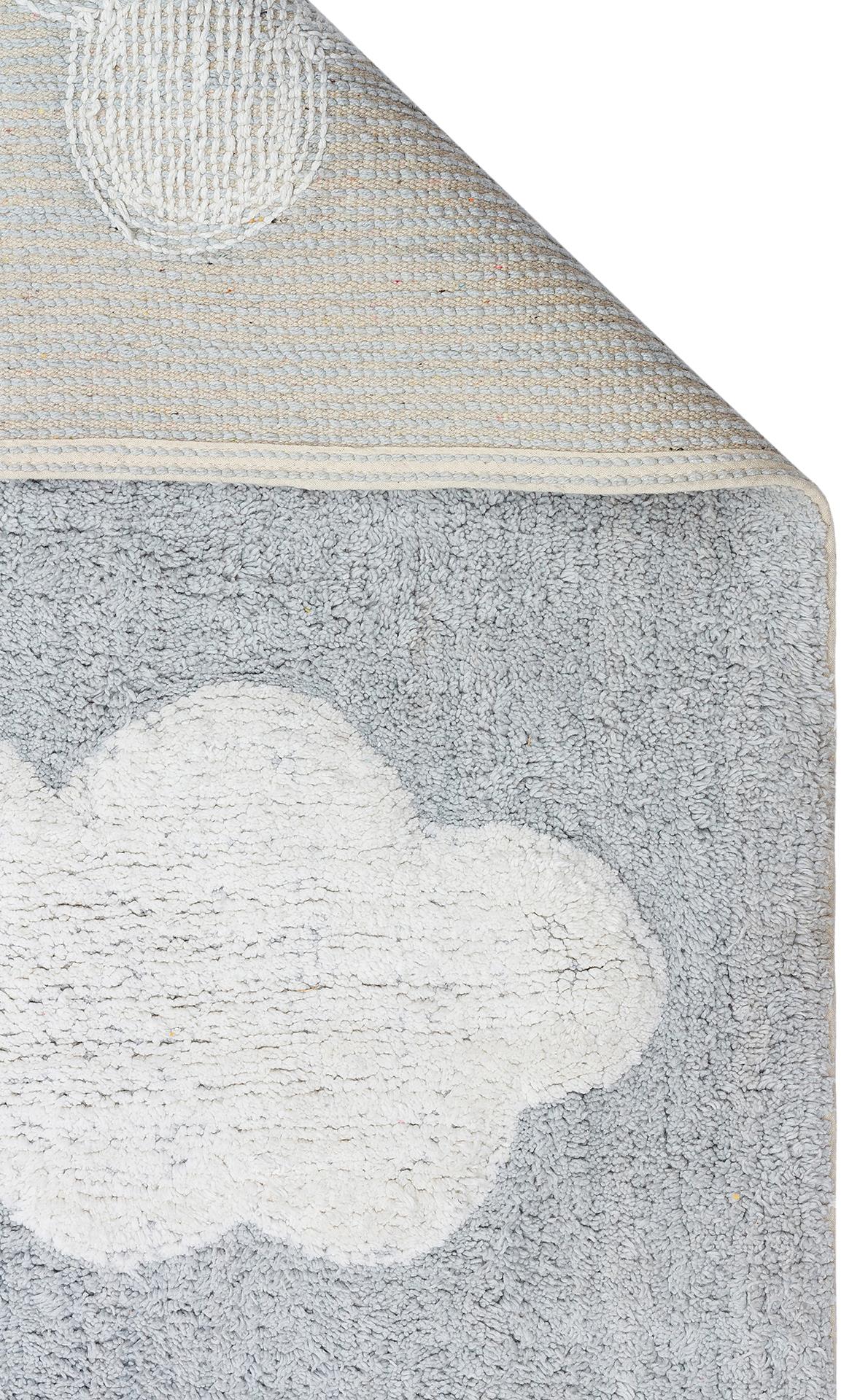 COTTON BOON XXW CBN 14 MULTY XXW  Yıkanabilir Kaymaz Tabanlı Naturel Pamuk Bebek Halısı