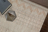 COZY CZY 02 GREY BEIGE  Hav Toz Vermez Modern Örgü Dokuma Makine Halısı