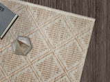 COZY CZY 03 GREY BEIGE  Hav Toz Vermez Modern Örgü Dokuma Makine Halısı