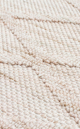 COZY CZY 04 BEIGE  Hav Toz Vermez Modern Örgü Dokuma Makine Halısı
