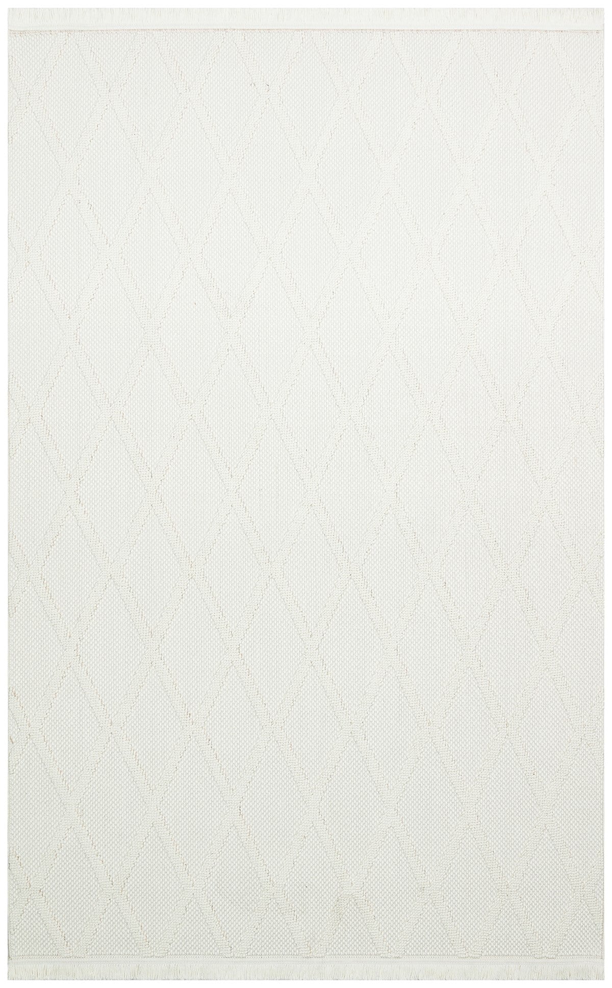 COZY CZY 04 CREAM  Hav Toz Vermez Modern Örgü Dokuma Makine Halısı