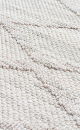 COZY CZY 04 GREY  Hav Toz Vermez Modern Örgü Dokuma Makine Halısı