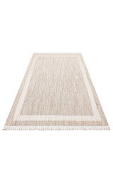 COZY CZY 05 BEIGE  Hav Toz Vermez Modern Örgü Dokuma Makine Halısı