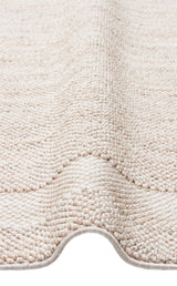 COZY CZY 05 BEIGE  Hav Toz Vermez Modern Örgü Dokuma Makine Halısı