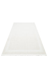 COZY CZY 05 CREAM  Hav Toz Vermez Modern Örgü Dokuma Makine Halısı