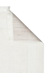 COZY CZY 05 CREAM  Hav Toz Vermez Modern Örgü Dokuma Makine Halısı