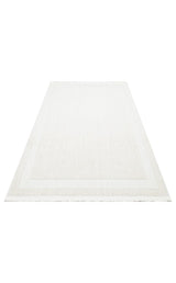 COZY CZY 05 CREAM  Hav Toz Vermez Modern Örgü Dokuma Makine Halısı