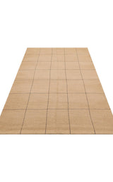 DELHİ DLH 01 BLACK  Jüt ve Pamuk ile Üretilen Çift Taraflı Modern Kilim