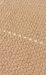 DELHİ DLH 01 WHITE  Jüt ve Pamuk ile Üretilen Çift Taraflı Modern Kilim
