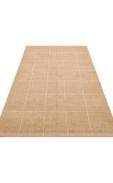 DELHİ DLH 01 WHITE  Jüt ve Pamuk ile Üretilen Çift Taraflı Modern Kilim