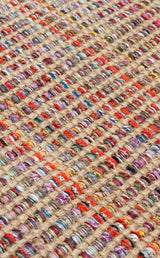 DOHA DH 01 MULTY  Jüt ve Polyester ile Üretilen Çift Taraflı Modern Kilim
