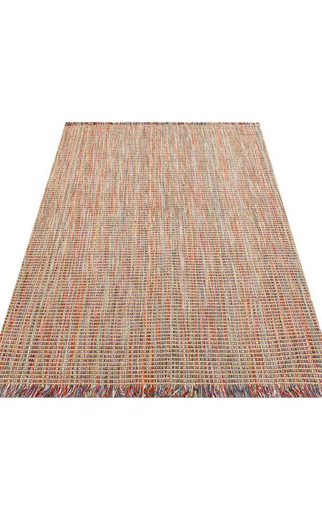 DOHA DH 01 MULTY  Jüt ve Polyester ile Üretilen Çift Taraflı Modern Kilim