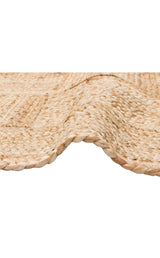ECHO ECH 06 NATURAL XW  El Dokuma Naturel Jüt Hasır Halı