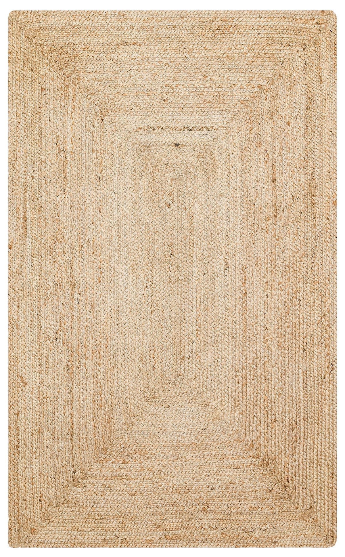 ECHO ECH 10 NATURAL  El Dokuma Naturel Jüt Hasır Halı