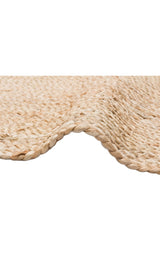 ECHO ECH 10 NATURAL  El Dokuma Naturel Jüt Hasır Halı