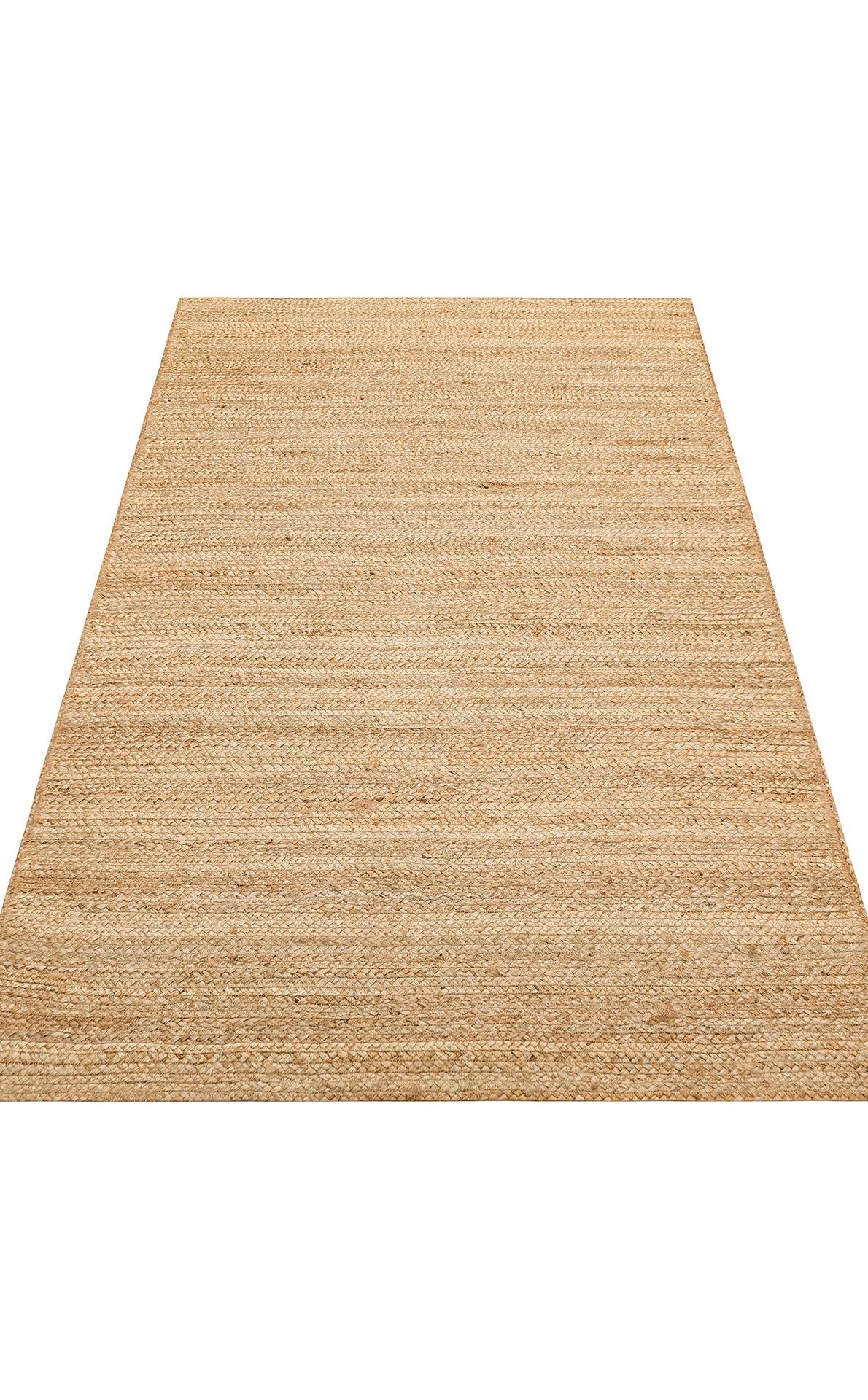 ECHO ECH 12 NATURAL  El Dokuma Naturel Jüt Hasır Halı
