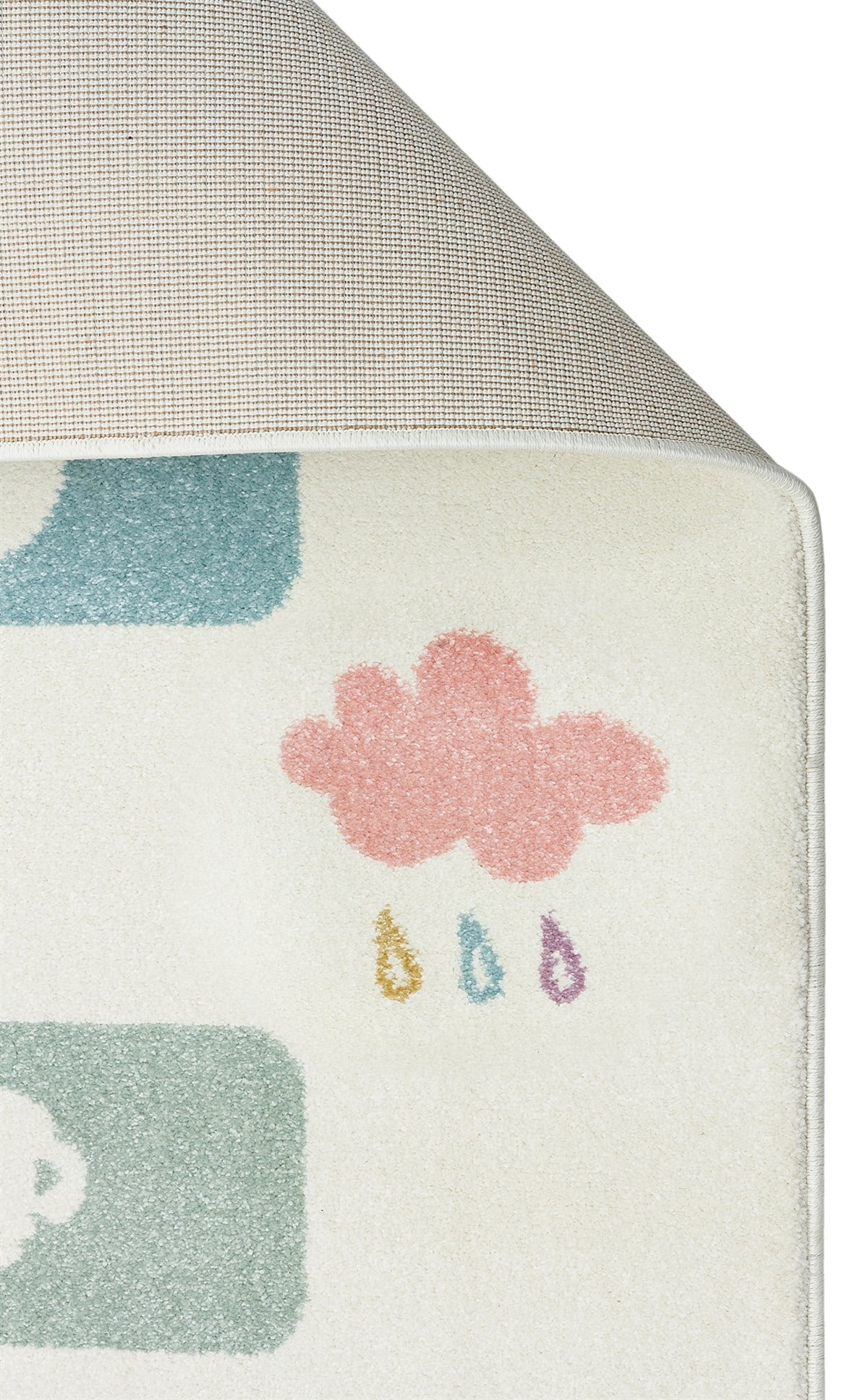EKO KIDS KDS 25 PASTEL  Hav Toz Vermez Çocuk Halısı