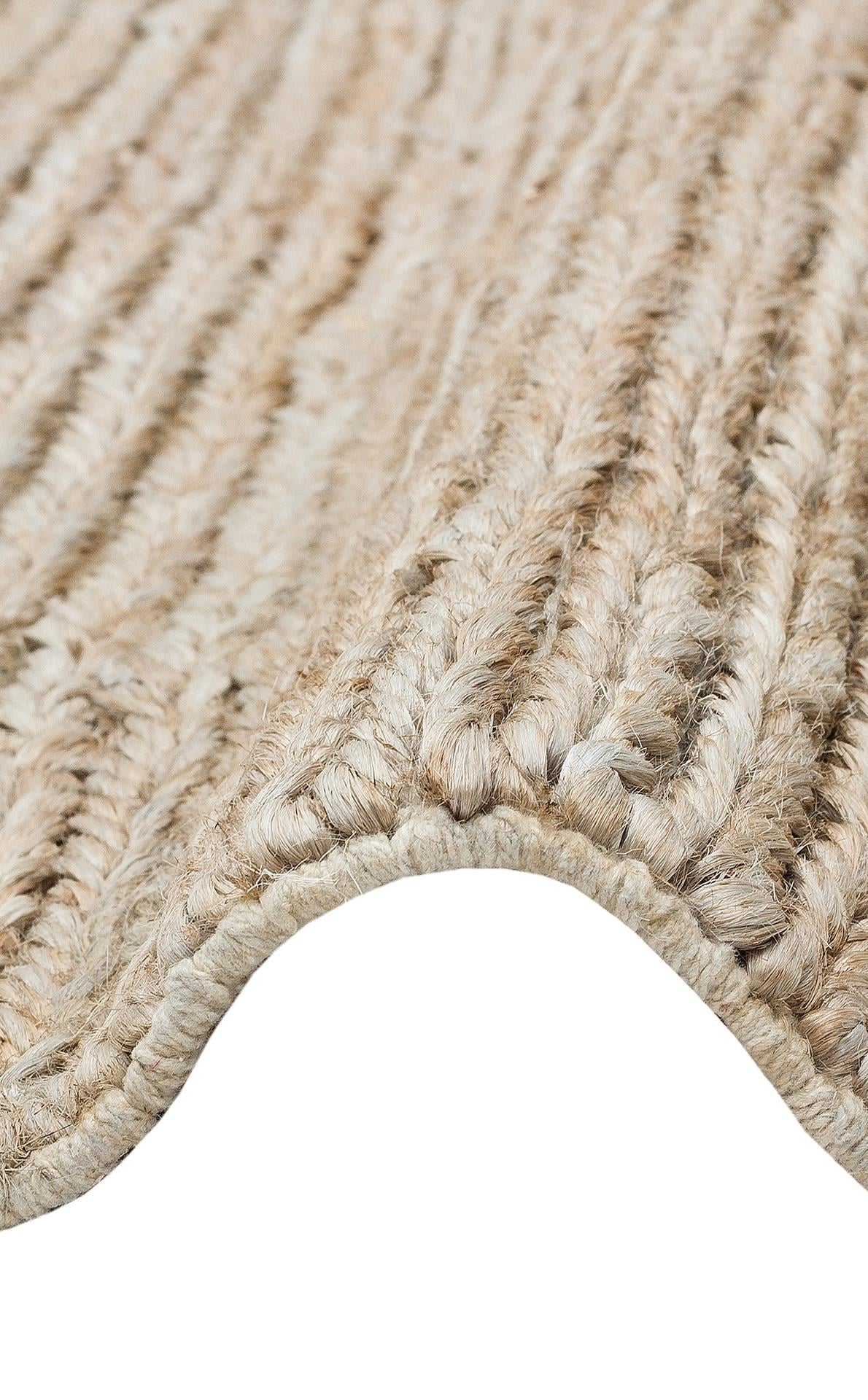 FINE CHOTI FINE D.NATURAL (OLD GREY)  El Dokuma Naturel Jüt Hasır Halı