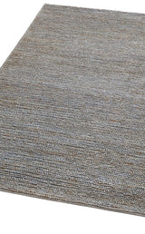 FINE CHOTI FINE SLATE BLUE ( SB03 )  El Dokuma Naturel Jüt Hasır Halı
