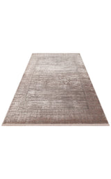 FRESCO DYED FSD 02 BEIGE  Overdyed Yüksek Alçak Dokulu Özel Işıltılı Yüksek Kaliteli Sık Dokuma Modern Salon Halısı