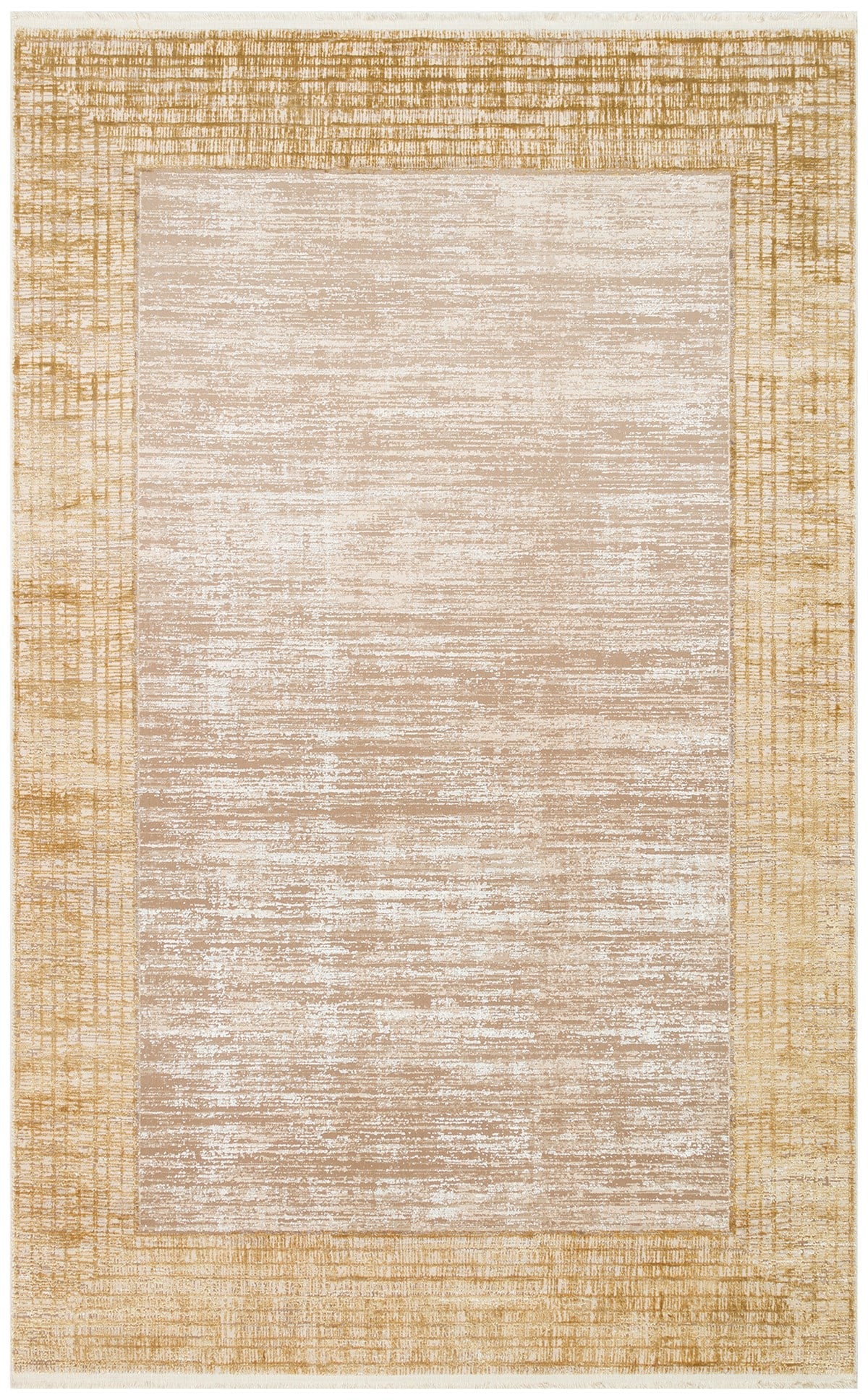 FRESCO DYED FSD 02 BEIGE GOLD  Overdyed Yüksek Alçak Dokulu Özel Işıltılı Yüksek Kaliteli Sık Dokuma Modern Salon Halısı