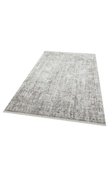 FRESCO FS 09 CREAM GREY XW  Yüksek Alçak Dokulu Özel Işıltılı Yüksek Kaliteli Sık Dokuma Modern Salon Halısı