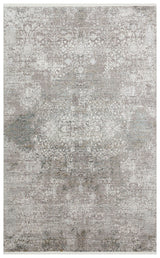 FRESCO FS 10 CREAM GREY XW  Yüksek Alçak Dokulu Özel Işıltılı Yüksek Kaliteli Sık Dokuma Modern Salon Halısı