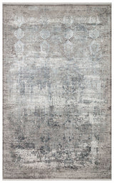 FRESCO FS 14 CREAM GREY XW  Yüksek Alçak Dokulu Özel Işıltılı Yüksek Kaliteli Sık Dokuma Modern Salon Halısı